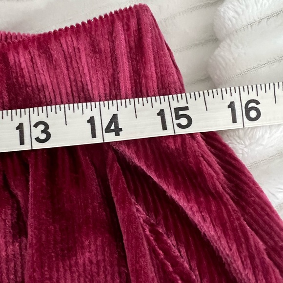 Free People Kit Kat Lounge Velour shirt and wide leg pant in pink - Picture 11 of 11